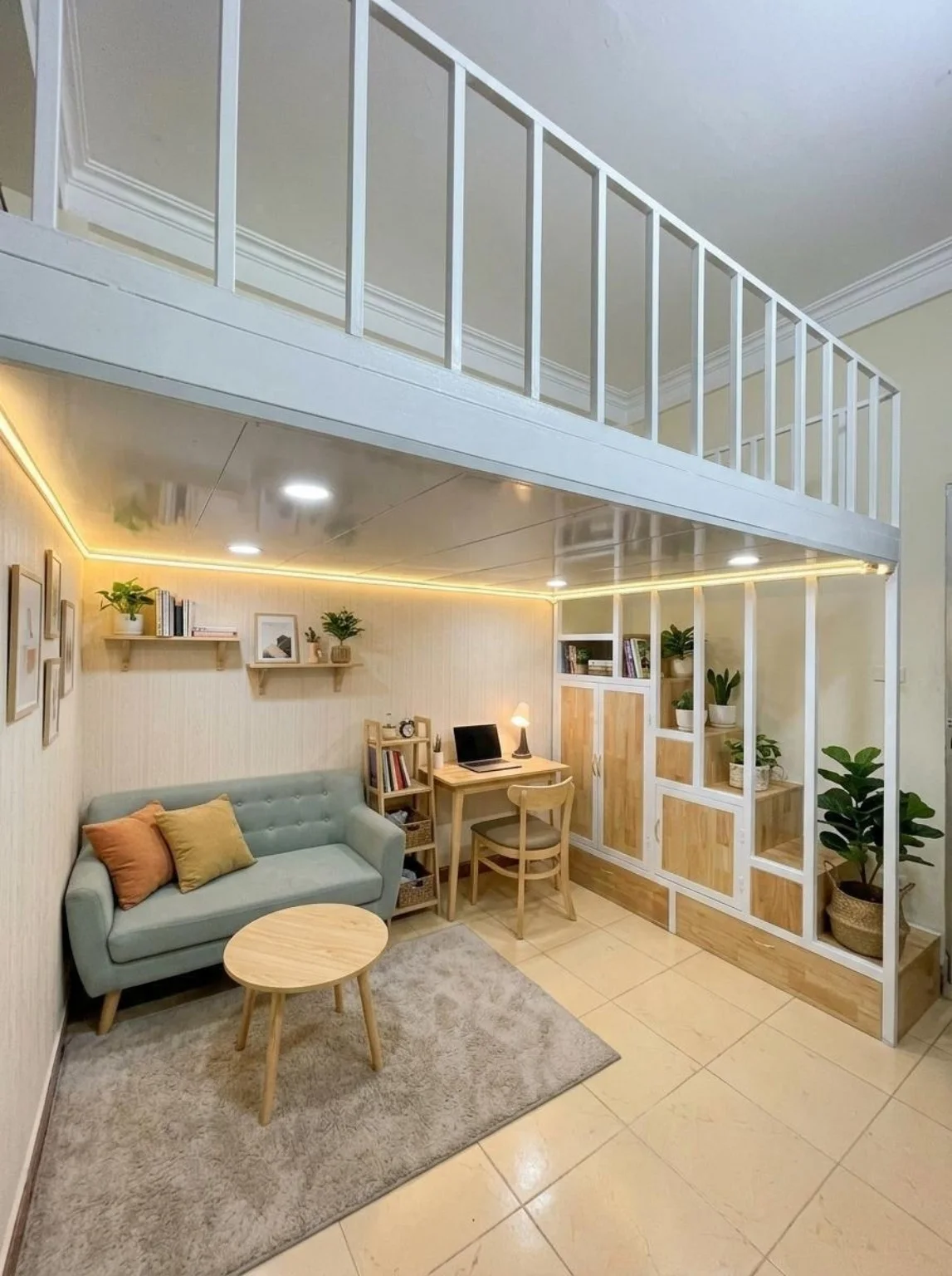 Gác lửng trong không gian sáng — ảnh 4