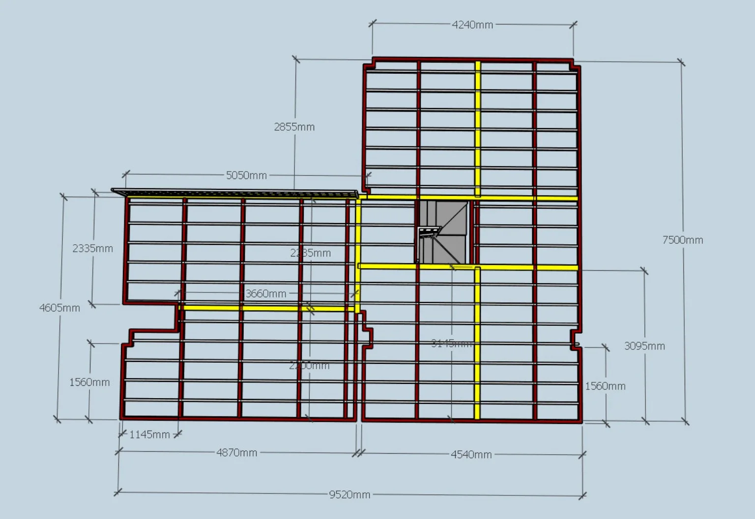 Cơi nới sàn lửng FLC Mỹ Đình — ảnh 1